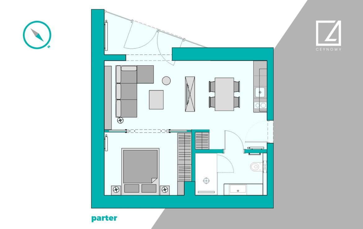 Apartamenty C4 Ceynowy Sopot Luaran gambar